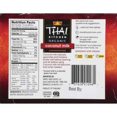 Thai Kitchen® Organic Coconut Milk