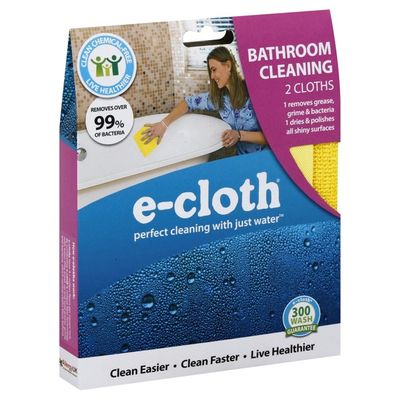 E-Cloth Cloths, Bathroom Cleaning