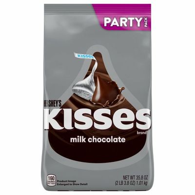HERSHEY'S KISSES Candies, Milk Chocolate, Party Pack