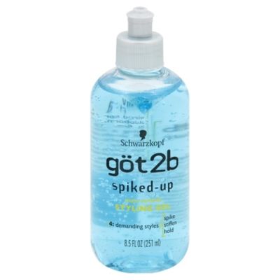 Got2b Spiked Up Styling Hair Gel, Max Control