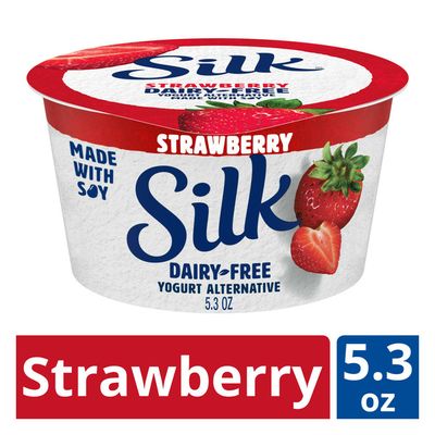 Silk Strawberry Dairy-Free Yogurt Alternative