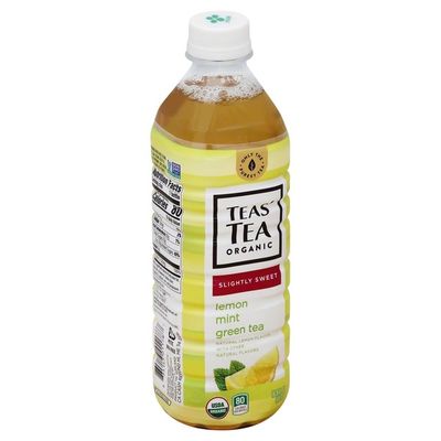 Teas' Tea Green Tea, Organic, Lemon Mint, Slightly Sweet