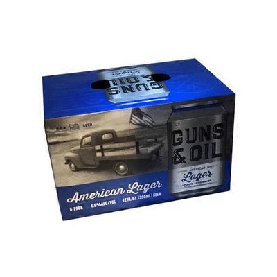 Guns & Oil American Lager Beer