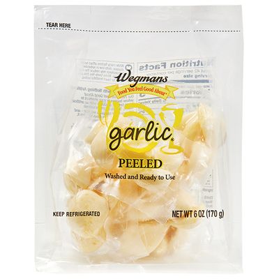 Wegmans Food You Feel Good About Garlic, Cleaned and Cut, Peeled