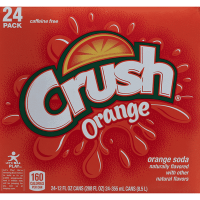 Crush Orange Soda 12 Fl Oz Instacart