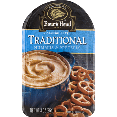 Boar's Head Hummus & Pretzels Traditional