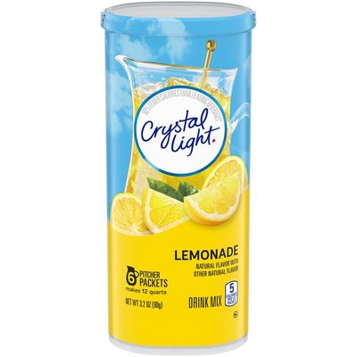 Crystal Light Lemonade Naturally Flavored Powdered Drink Mix
