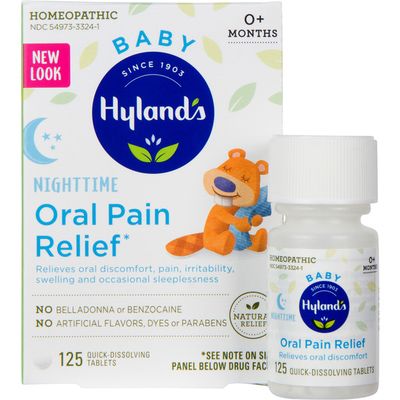 Hyland's Nighttime Oral Pain Relief Quick Dissolving Tablets