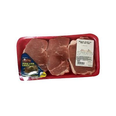 Boneless Center-Cut Pork Chop, Package
