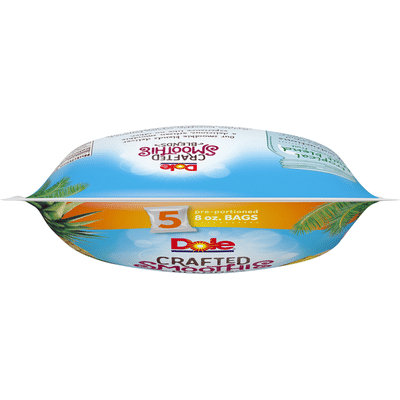 Dole Crafted Smoothie Blends Tropical Fruit Blend with Dragon Fruit