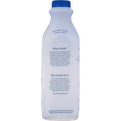 Lifeway Blueberry Cultured Lowfat Milk