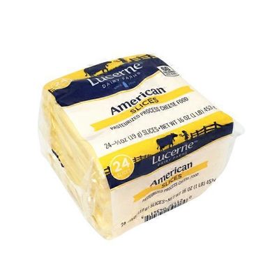Lucerne American Pasteurized Prepared Cheese Product Slices