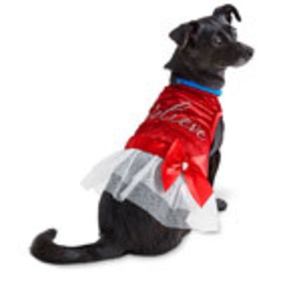 Petco Holiday Believe Tutu Dog Dress Large