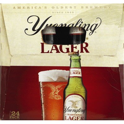 Yuengling Beer, Traditional Lager, 24 Pack