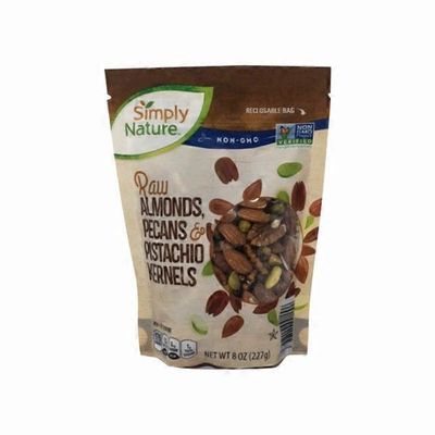 Simply Nature Raw Almonds, Pecans & Pistachio Kernels