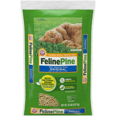Feline Pine Original 100% Natural Cat Litter,
