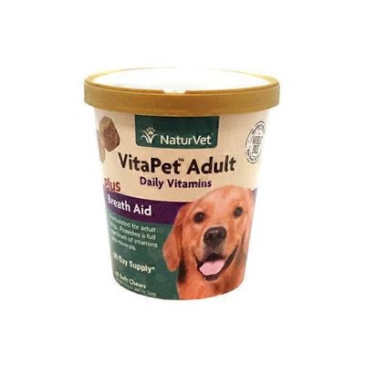 NaturVet VitaPet Plus Breath Aid Adult Dog Soft Chews