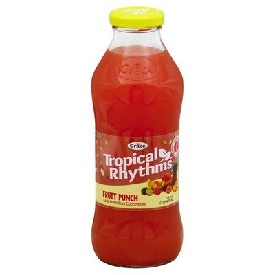 Grace & I Tropical Rhythms - Fruit Punch Juice Drink
