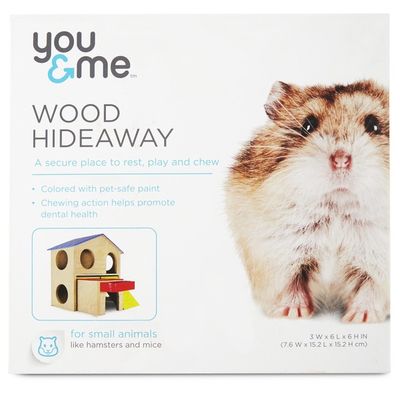 You & Me Wood Hideaway House for Small Animals
