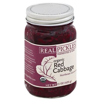 Real Pickles Red Cabbage, Organic