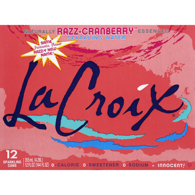 LaCroix Sparkling Water, Razz-Cranberry