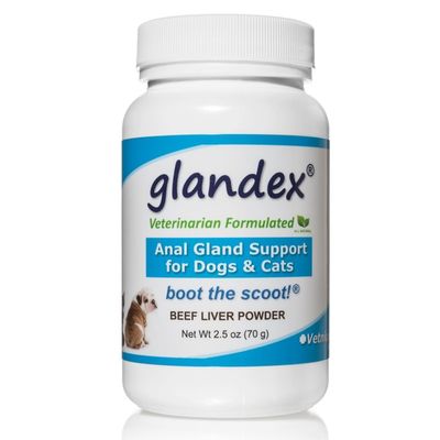 Glandex Anal Gland & Digestive Beef & Liver Powder Support for Dogs & Cats