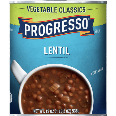 Progresso Lentil Soup Vegetable Classics 19 Oz Instacart