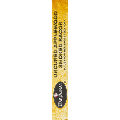 D'Artagnan Bacon, Uncured Applewood Smoked