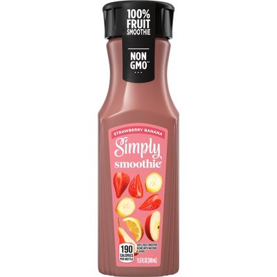 Simply Smoothies Strawberry Banana Juice / Photo via Simply Smoothies