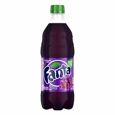 Fanta Grape Soda Fruit Flavored Soft Drink