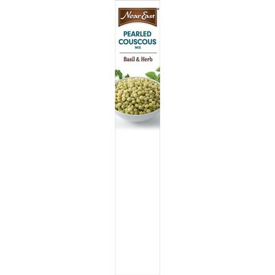 Near East Couscous Mix, Pearled, Basil & Herb Flavors