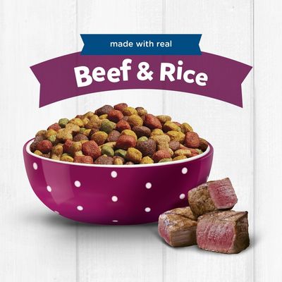 Purina Puppy Chow High Protein Dry Puppy Food, Tender & Crunchy With Real Beef