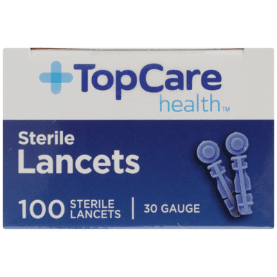 TopCare 30 Gauge Sterile Lancets