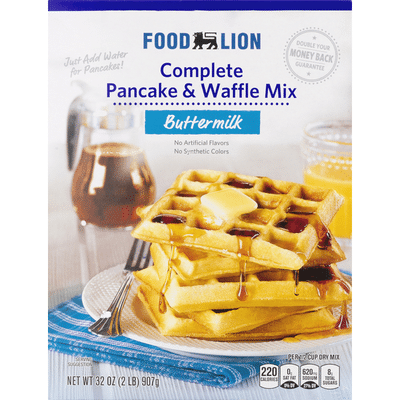 Food Lion Complete Pancake Waffle Mix Buttermilk 32 Oz Delivery Or Pickup Near Me Instacart