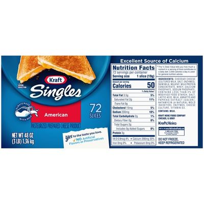 Kraft American Cheese Slices