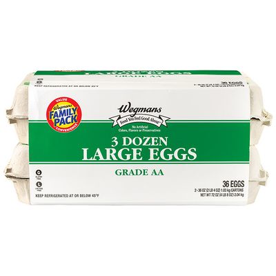 Wegmans Food You Feel Good About Large Eggs, FAMILY PACK