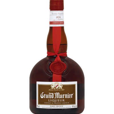 Grand Marnier Liqueur, Cognac & Orange, Cordon Rouge (750 ml) - Instacart