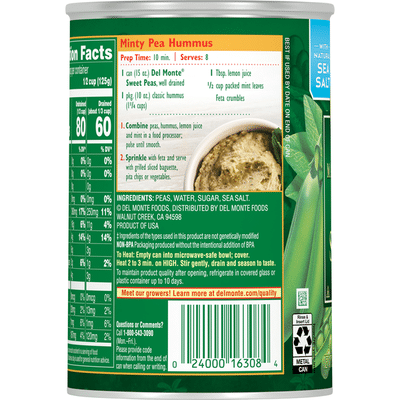 Del Monte Sweet Peas