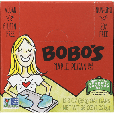 Bobo's Oat Bar, Maple Pecan