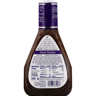 Ken's Steak House Dressing & Marinade, Asian Sesame