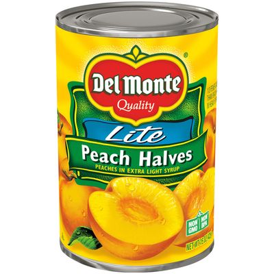 Del Monte Lite Halves Lite Peach Halves