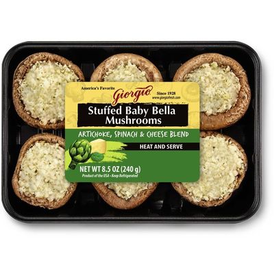 Georgio Spinach Artichoke Stuffed Portabella Mushroom