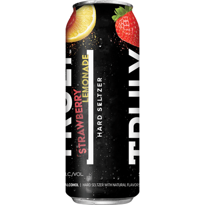 Truly Hard Seltzer Strawberry Lemonade 24 Fl Oz - Instacart