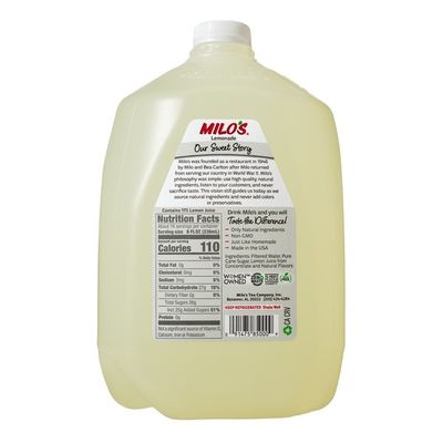 Milo's 100% Natural Lemonade