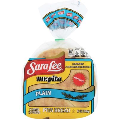 Sara Lee Mr. Pita Plain Pita Bread
