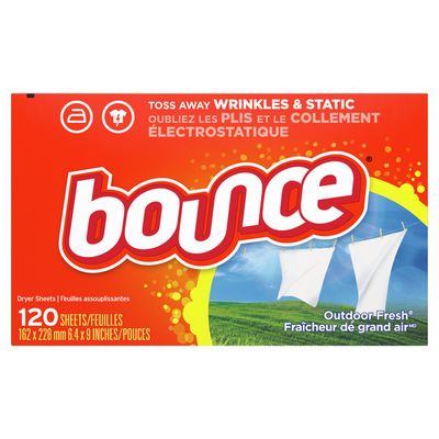 Bounce Outdoor Fresh Scented Fabric Softener Dryer Sheets