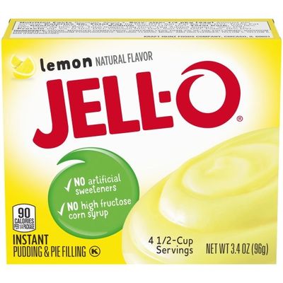 Jell-O Lemon Instant Pudding & Pie Filling Mix