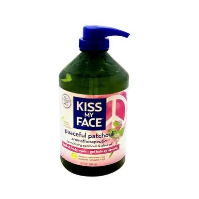 Kiss My Face Peaceful Patchouli Aromatherapeutic, Bath & Body Wash