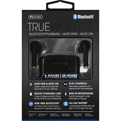 Sentry Pro Earbuds, Bluetooth