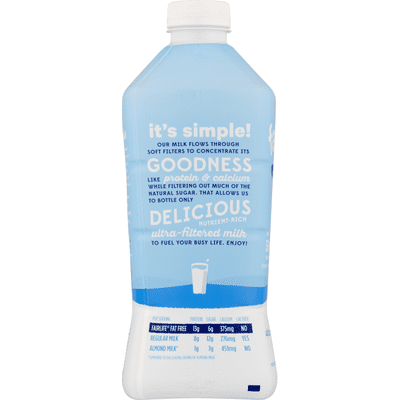 Fairlife Fat Free Ultrafiltered Milk, Lactose Free